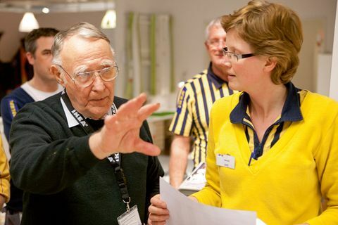 „Ikea“ įkūrėjas Ingvaras Kampradas