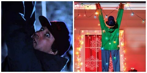 pakabinamas clark griswold kalėdinis papuošimas pripučiamas