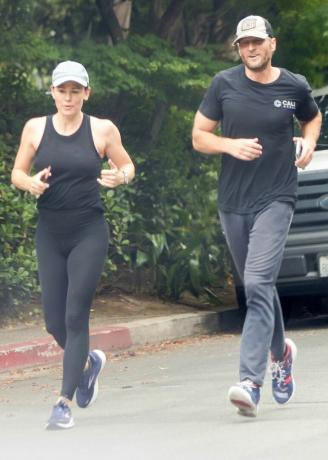 Jennifer Garner ir Johnas Milleris