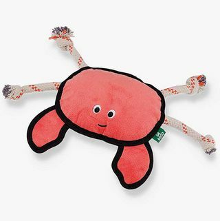 Beco Pets Rough & Tough Crab perdirbtas poliesterio šunų žaislas
