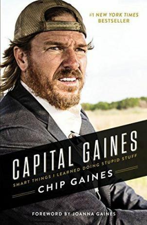 Chipas Gainesas anekdotai apie jo knygą „Capital Gaines“, kurią ketina parduoti