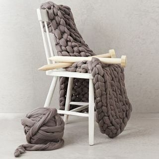 „Pasidaryk pats“ mezgimo rinkinys – milžiniška stora antklodė