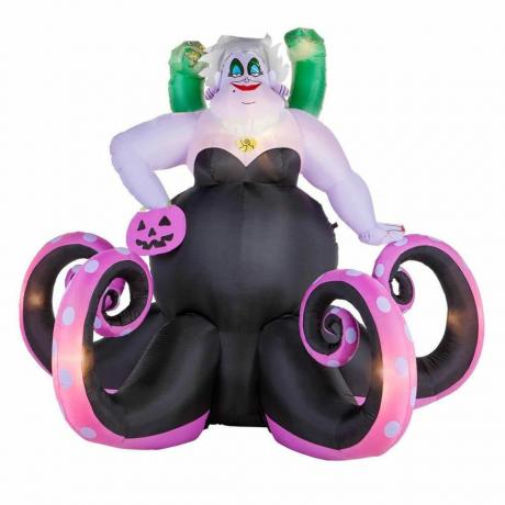 7 pėdos LED animuota Ursula su unguriais pripučiama