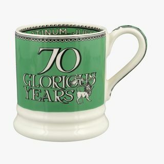 Karalienės platininis jubiliejaus 70 šlovingų metų puodelis