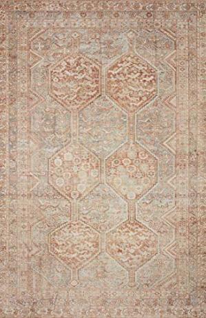 Jules Tangerine Mist Oriental regiono kilimėlis 5' x 7'-6