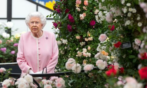 karalienė Elizabeth II Chelsea gėlių parodoje 2018 m