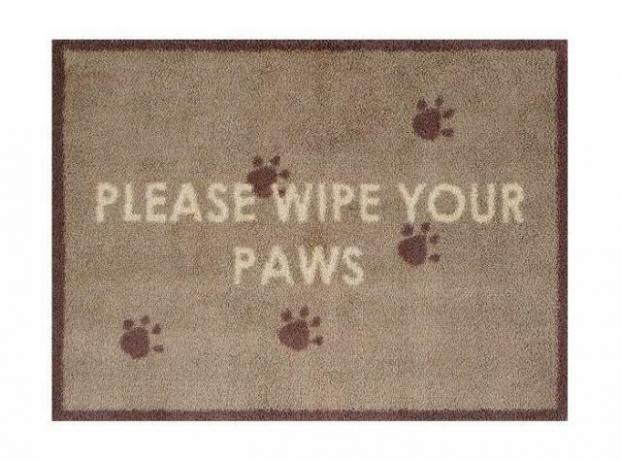 Vėžlio kilimėlis - nuvalykite letenėles - šuo - kalėdinė dovana