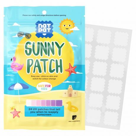 BuzzPatch SunnyPatch UV aptikimo pleistrai