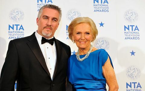 Paulas Holivudas ir Mary Berry iš BBC filmo „The Great British Bake Off“