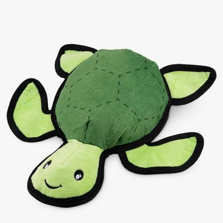 Beco Pets Tommy the Turtle Šiurkštus ir kietas perdirbto plastiko šunų žaislas