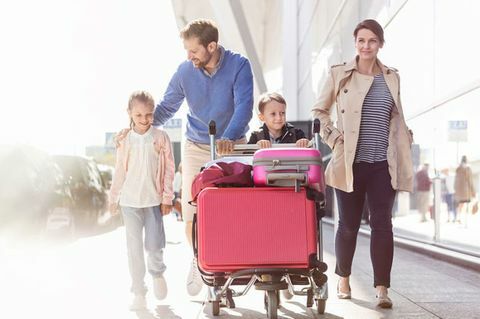 šeimos skrydžio atostogos