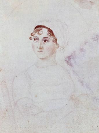 Jane Austen portretas Cassandra Austen