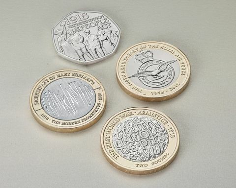 „Royal Mint 2018“ proginės monetos