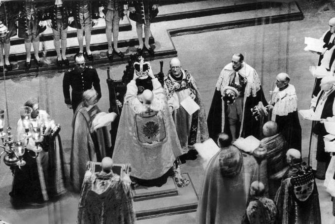 1937 m. gegužės 12 d. karaliaus Džordžo vi karūnavimas Vestminsterio abatijoje, Londone Keystonegetty images nuotrauka
