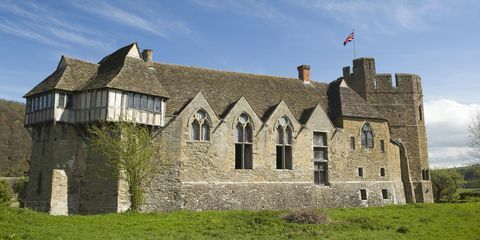 Stokesay pilis Shropshire