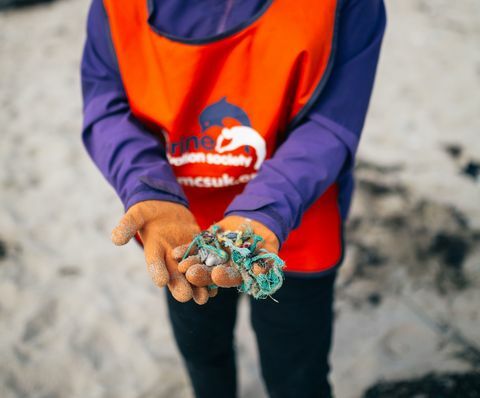 „Porthtowan Beach Clean 2015“ - rastas kraikas - Jūrų apsaugos draugija