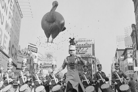 juosta ir kalakuto balionas Macy padėkos dienos parade 1959 m