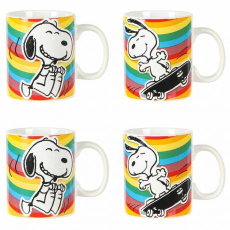 Rainbow Snoopy puodelis