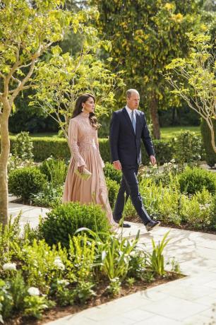 Kate Middleto princo Williamo jordanijos vestuvės