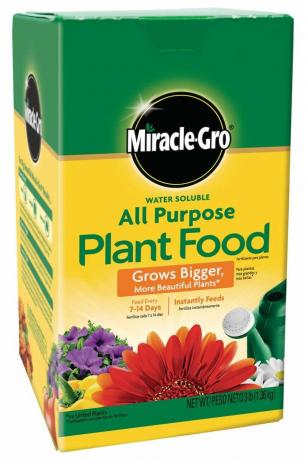 Miracle-Gro vandenyje tirpus universalus augalinis maistas, 3 lb