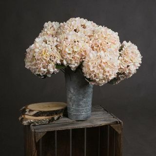 Rudens baltosios hortenzijos gėlė (3 vnt.)